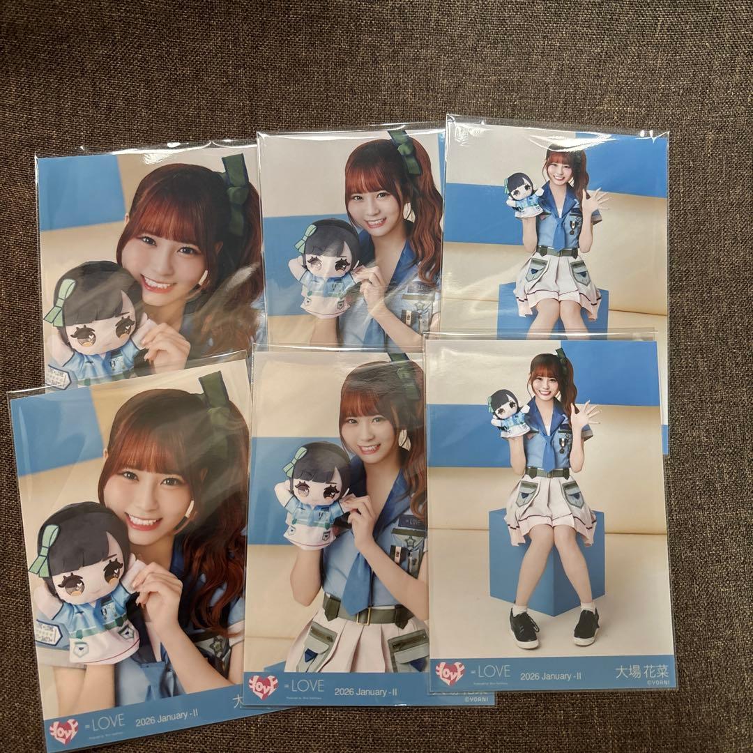 イコラブ大場花菜 モーリーファンタジーコラボ④ 生写真コンプ - メルカリ