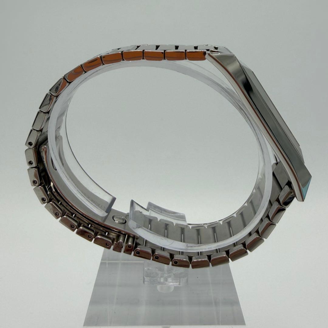 可動品 グッチ GUCCI 腕時計 111M スクエア メンズ シェリーライン