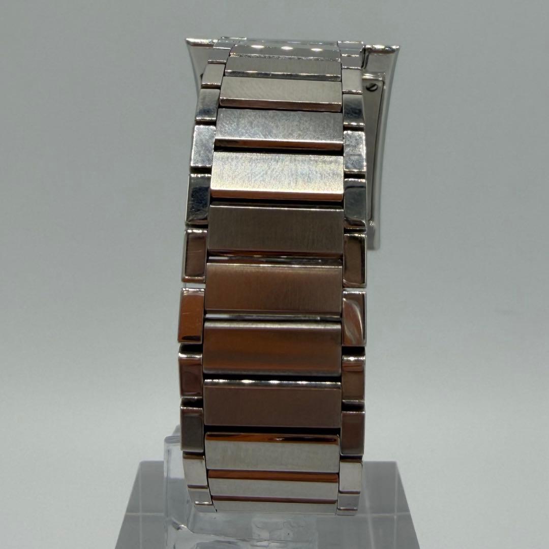 可動品 グッチ GUCCI 腕時計 111M スクエア メンズ シェリーライン