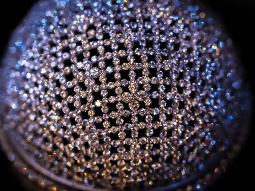 中島美嘉 ツアーで実際に使用した ダイヤモンドマイクロフォン スワロジルコニア