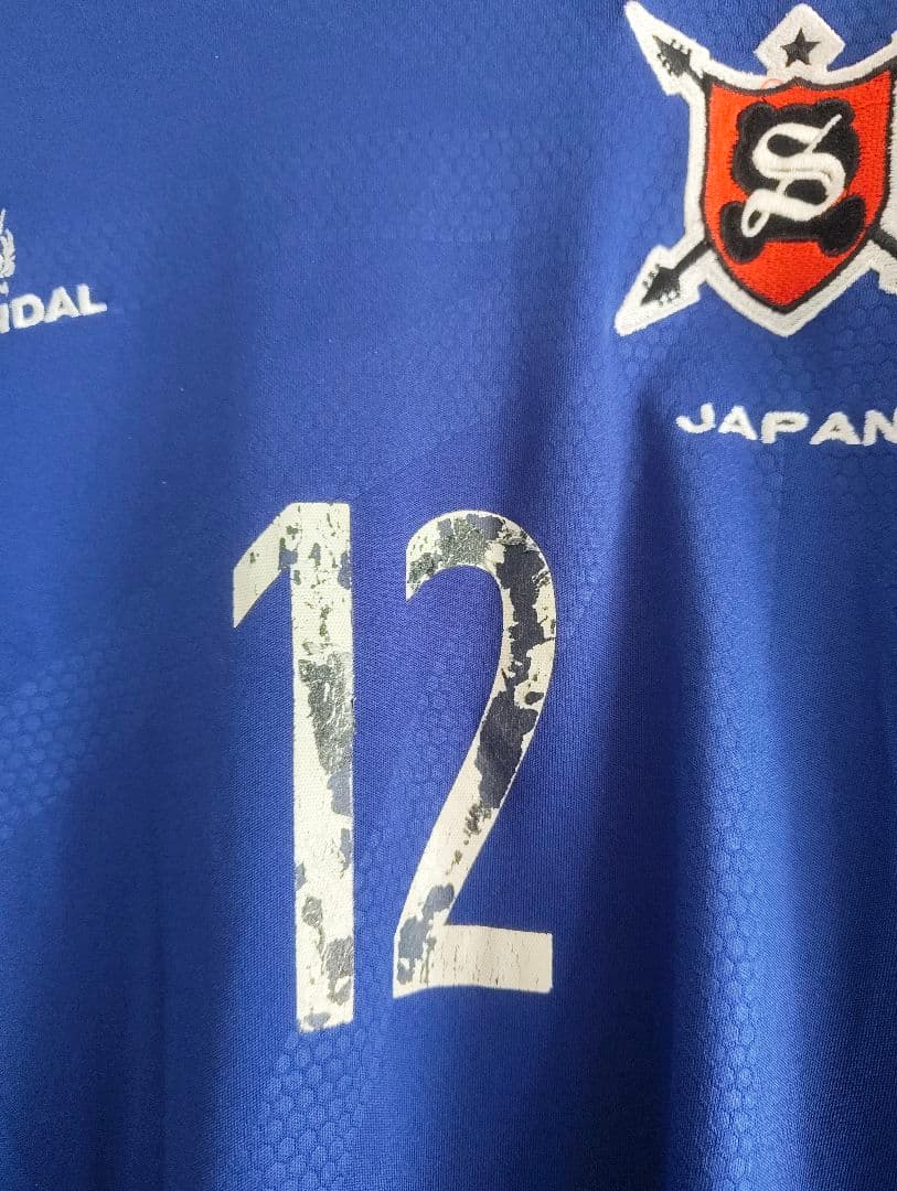 SCANDAL ゲームシャツサッカーシャツ日本代表モチーフ