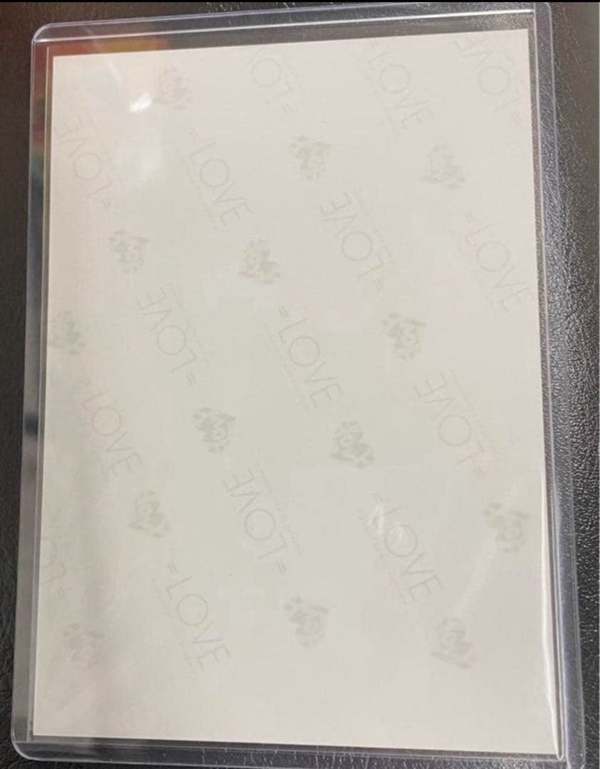 髙松瞳 直筆 恋人以上、好き未満 歌唱衣装 ヨリ イコラブ 生写真