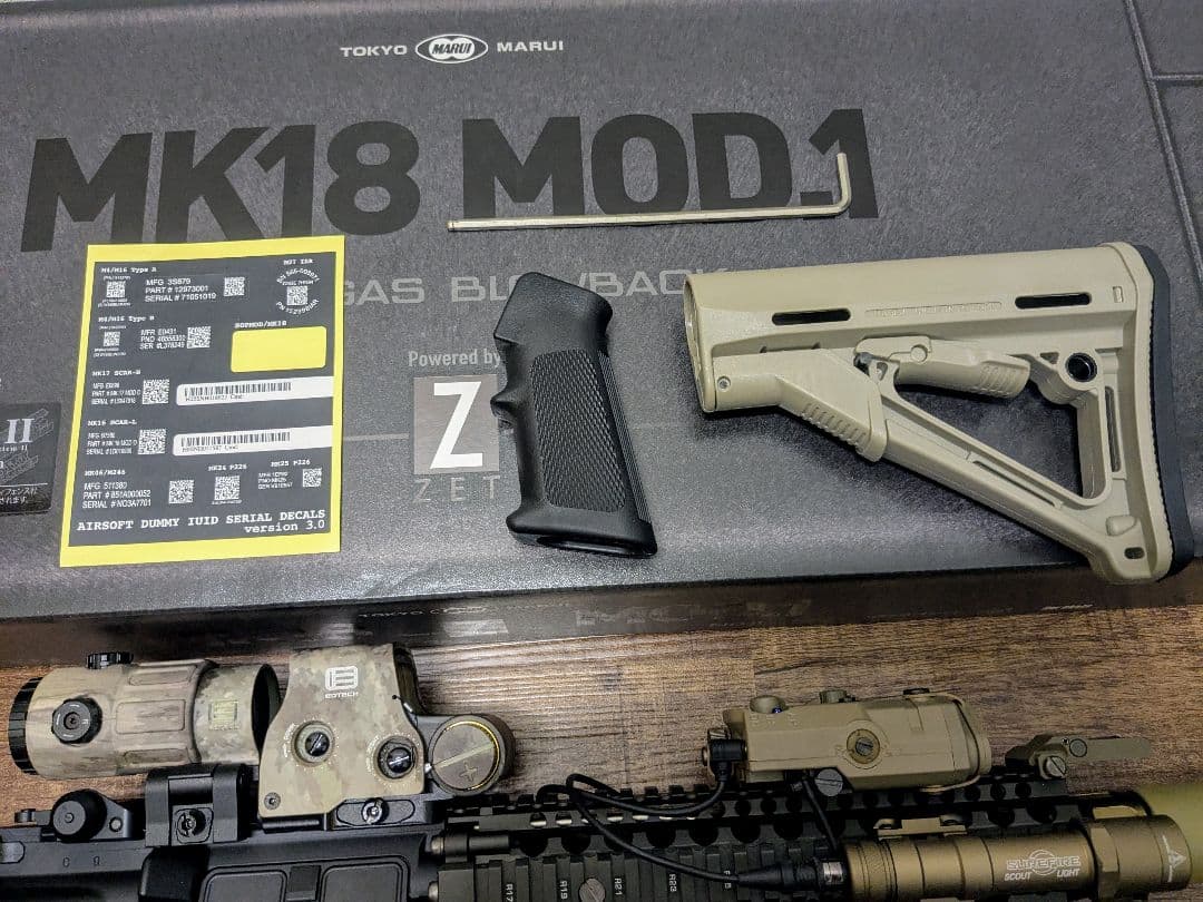 東京マルイ MK18 MOD1 mk18mod1 マーク18 M4　付属品あり