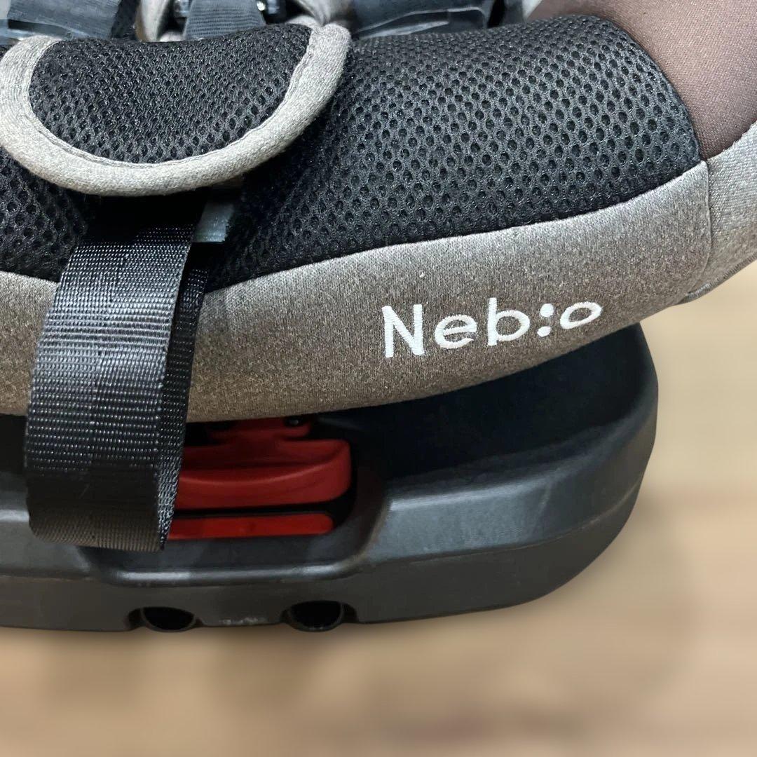 【取説付】【美品】Nebio ISOFIXチャイルドシート ターンピット新生児可