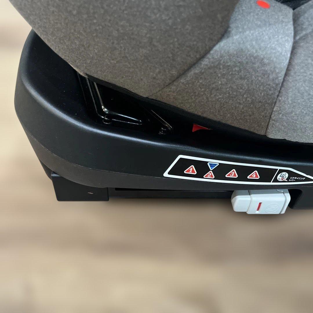 【取説付】【美品】Nebio ISOFIXチャイルドシート ターンピット新生児可