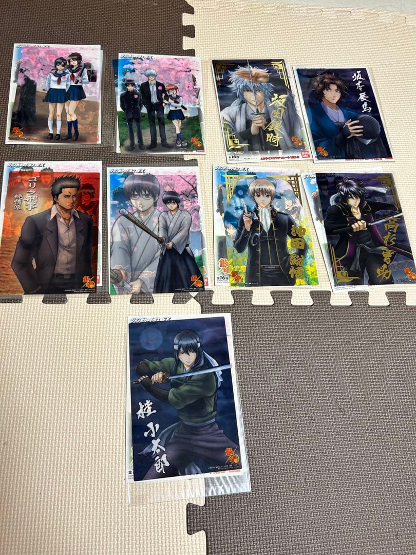 銀魂 ジャンボ カードダス クリアコレクション 108枚 カード 坂田銀時