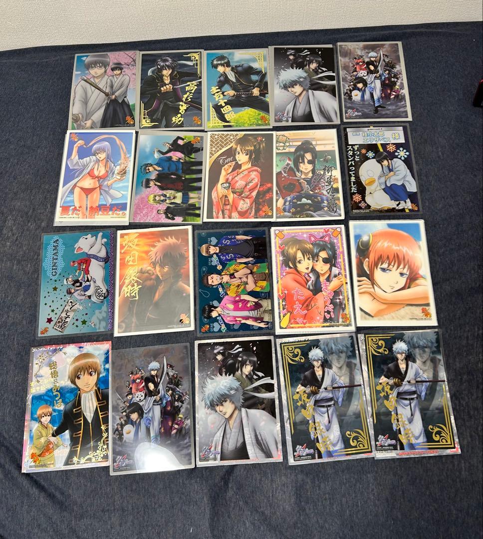 銀魂 ジャンボ カードダス クリアコレクション 108枚 カード 坂田銀時