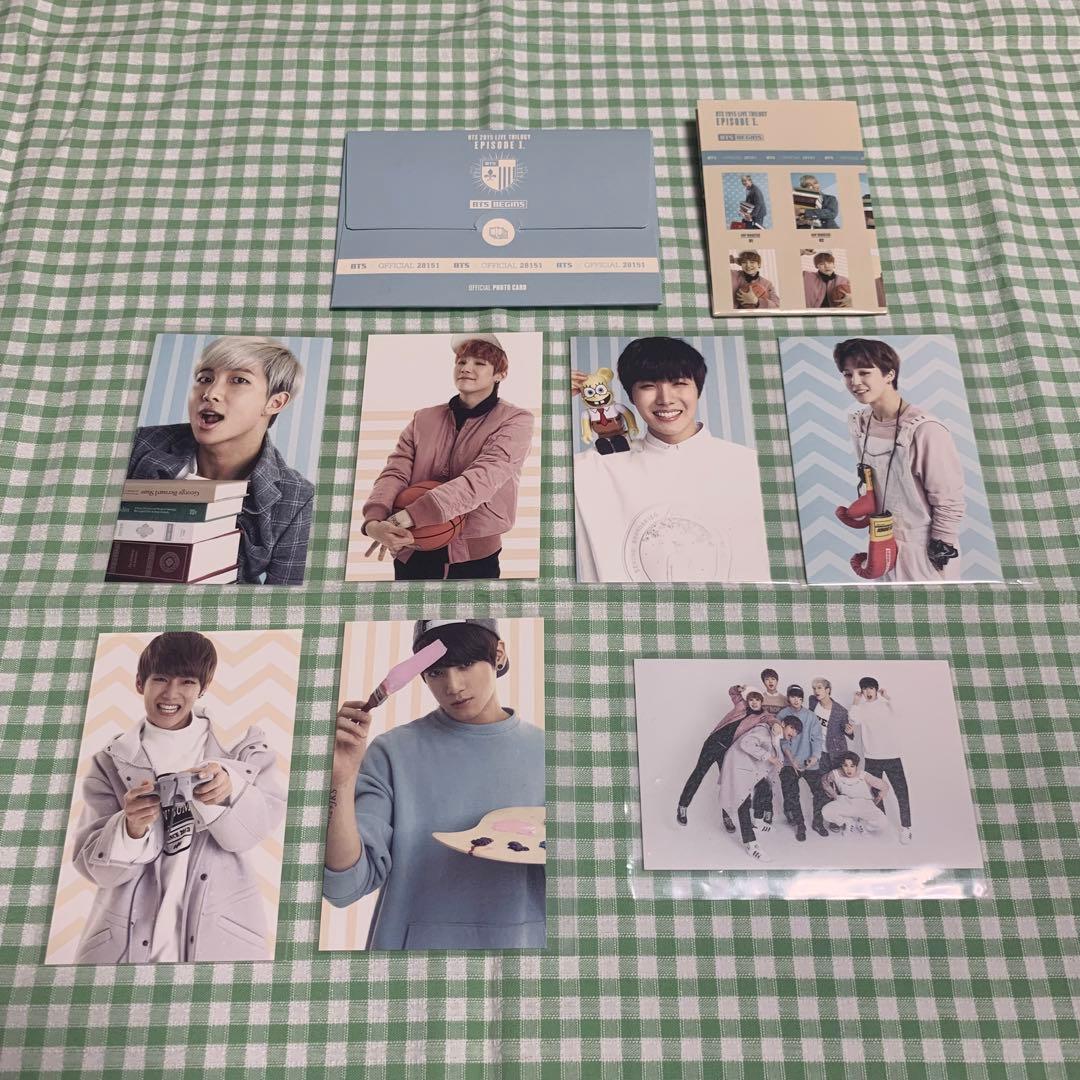 bts begins ミニフォト セット bts begins ミニフォト セット
