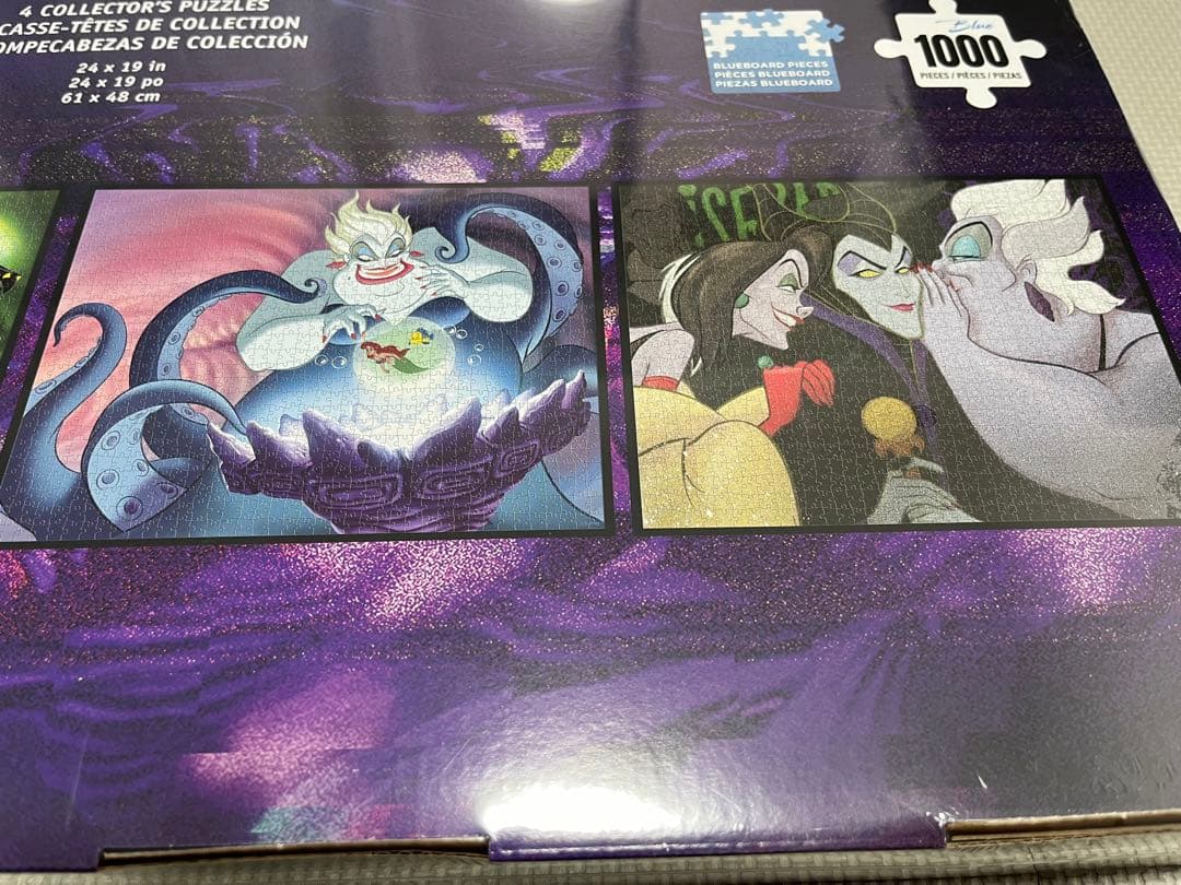 ディズニー ヴィランズ 1000ピース ジグソーパズル4個セット - メルカリ