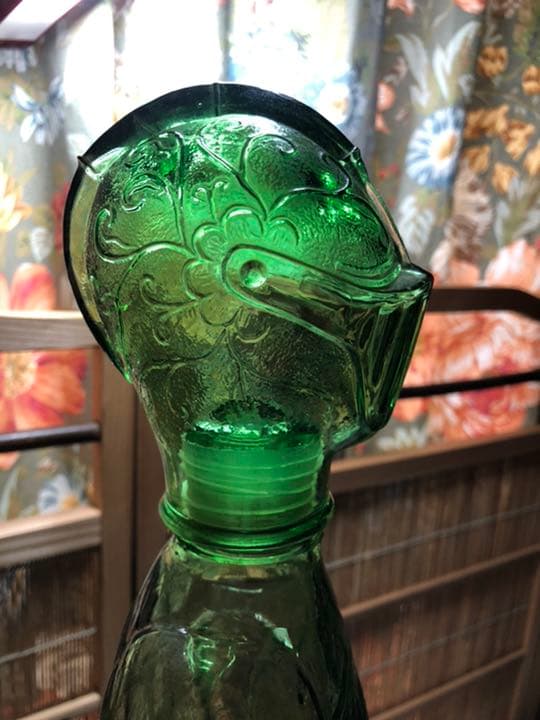 アンーテイグ硝子瓶イキリスガラス酒瓶高60cm