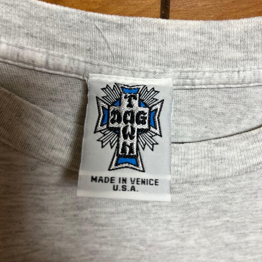 ヴィンテージ ドッグタウンtシャツ 90s USA製 両面ロゴDOGTOWN M