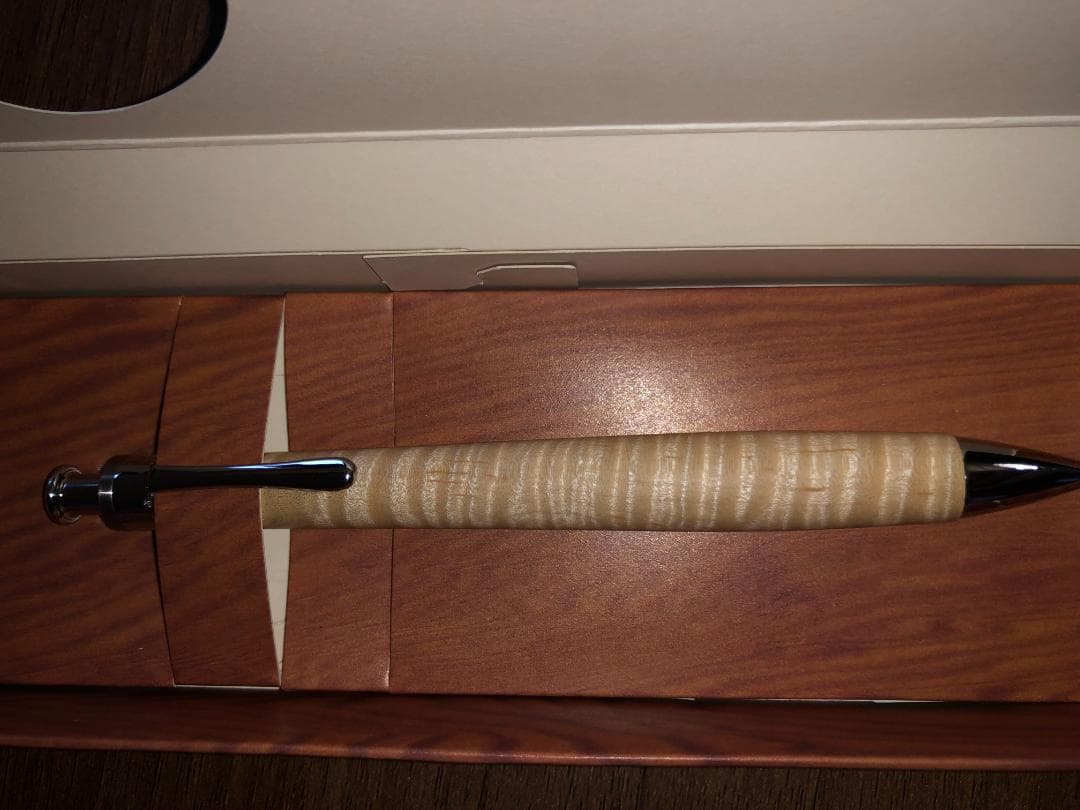 即日発送】工房楔 シャーペン ペンシル楔 楓 ちぢみ杢(2)