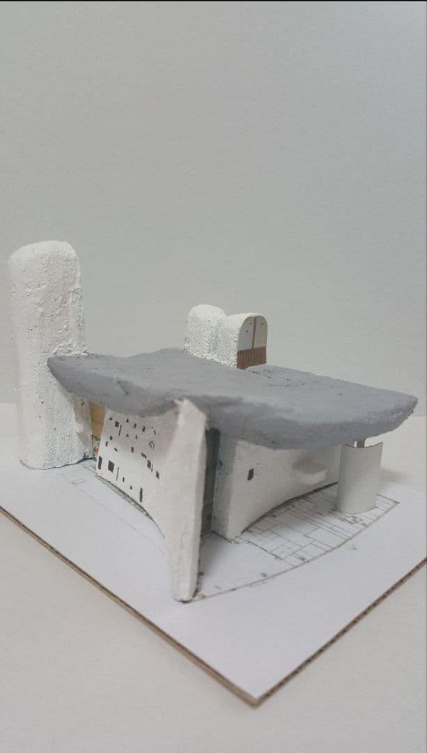 建物 Le Corbusier Chapelle Notre-Dame-du-Haut