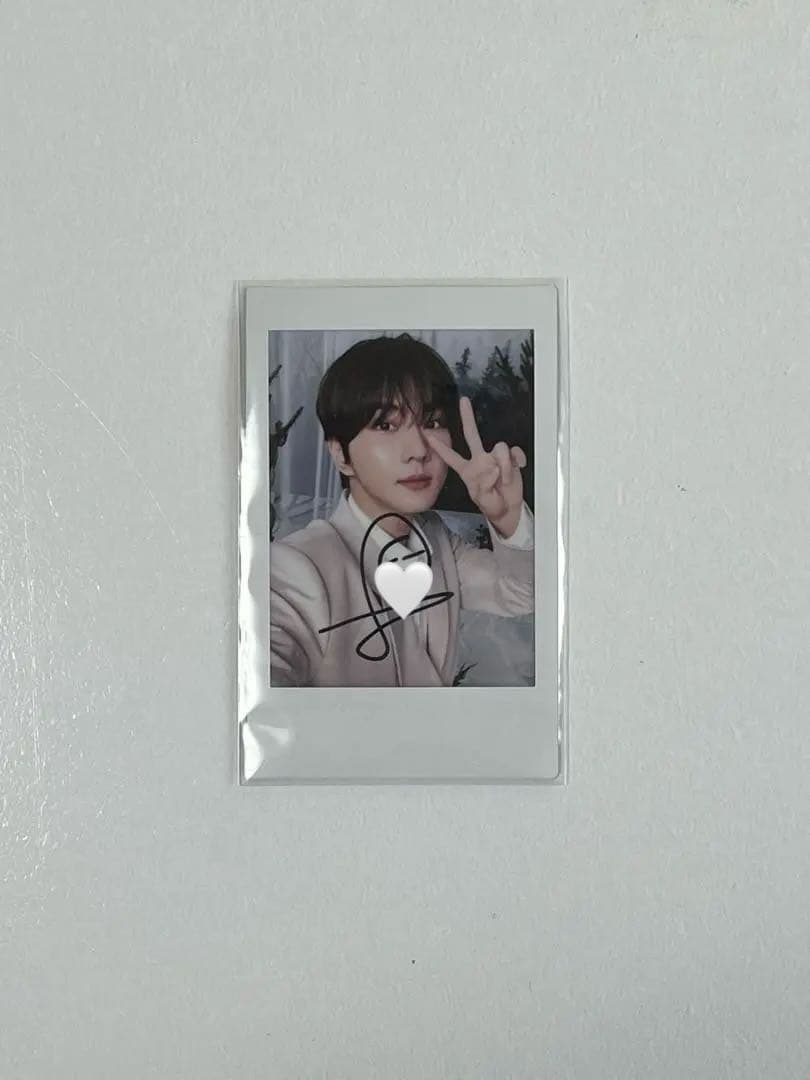 ENHYPEN ジョンウォン サイン インスタントフォト チェキ