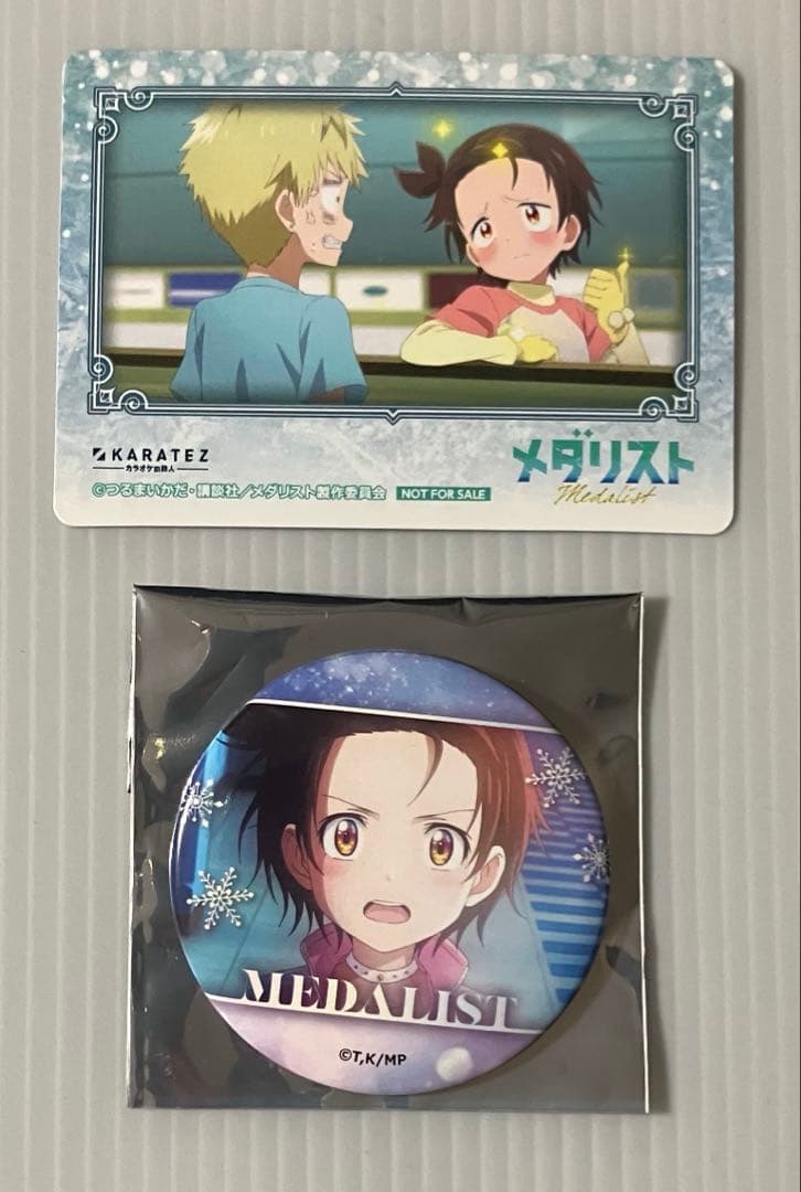メダリスト 結束いのり カラオケの鉄人 カラ鉄 缶バッジ カード - メルカリ