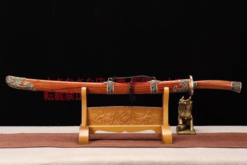 喜びに眉をひそめる 古兵器 武具 刀装具 日本刀 模造刀 居合刀