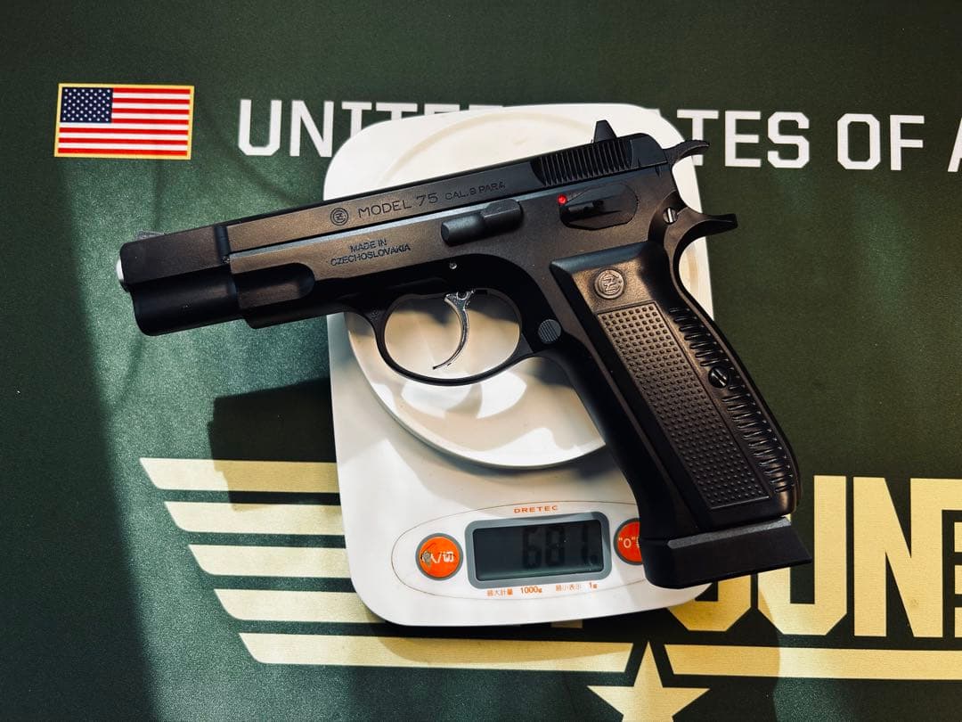 Carbon8 CZ75 co2ガスガン チューニング済み 美品