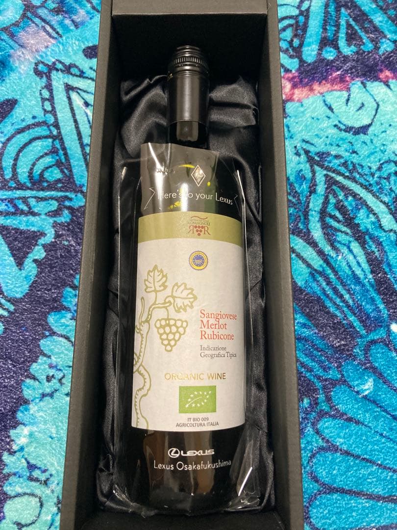 レクサスの車買った時にもらったレクサスのオーガニックワイン