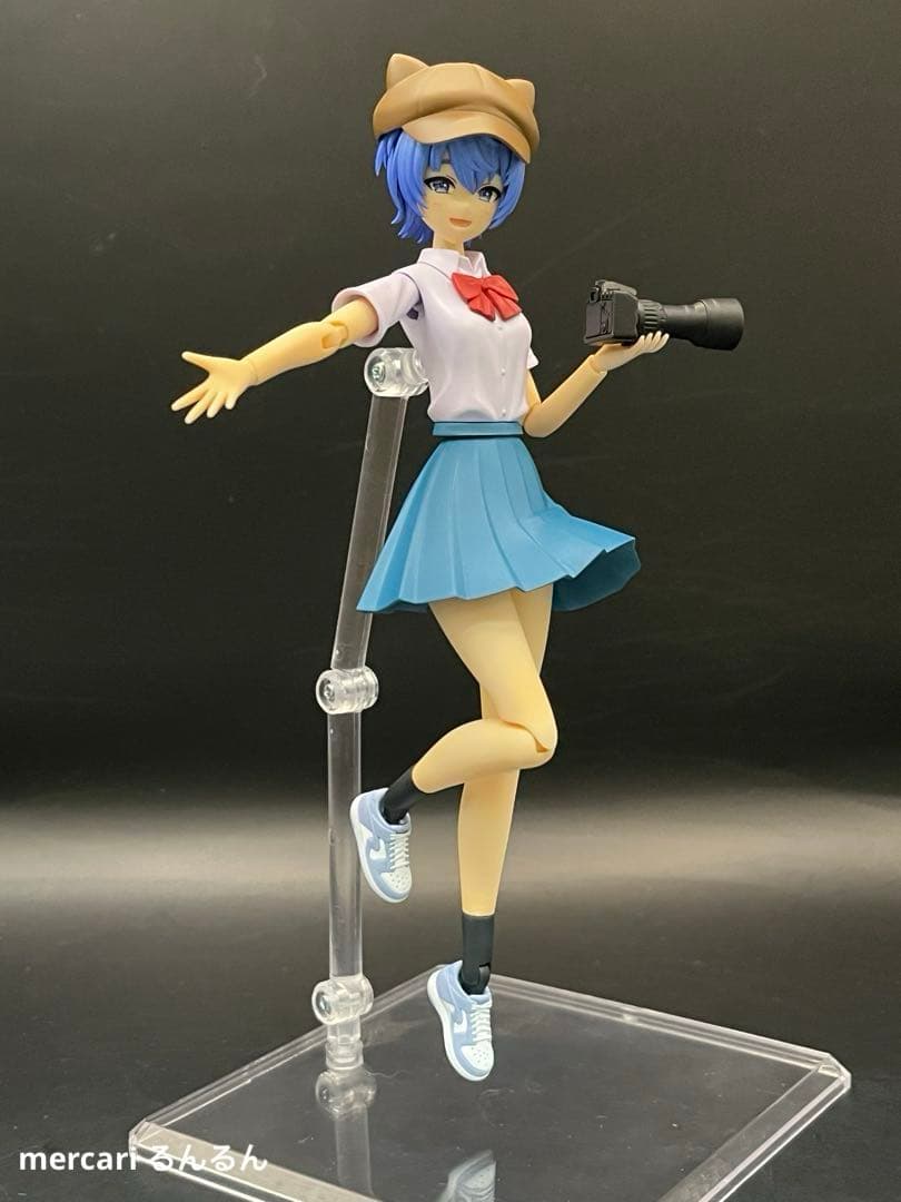 創彩少女庭園 虹村 映美 綾波レイカラーver＋モトコンポNERV塗装完成品