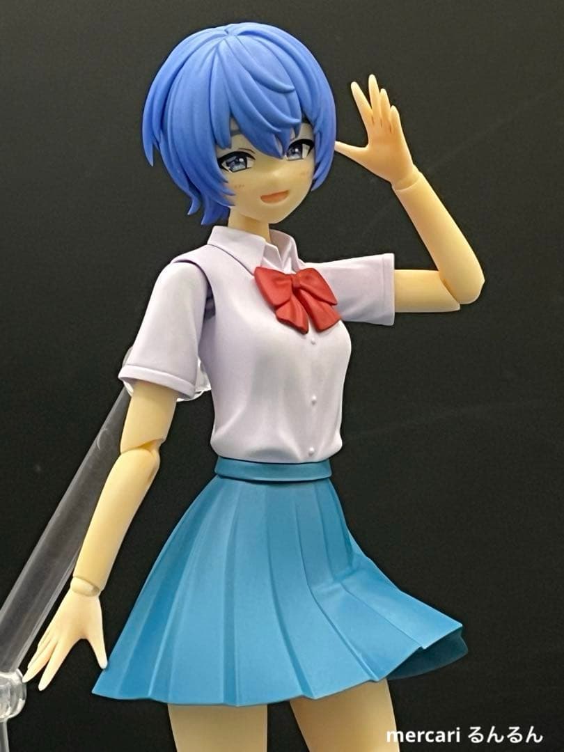 創彩少女庭園 虹村 映美 綾波レイカラーver＋モトコンポNERV塗装完成品