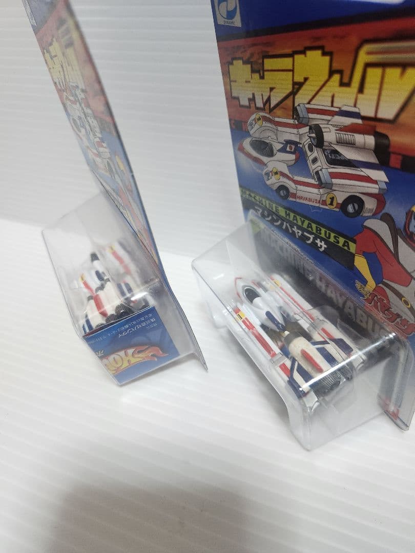 ホットウィール キャラウィール マシンハヤブサ V3 2台セット 2002年製