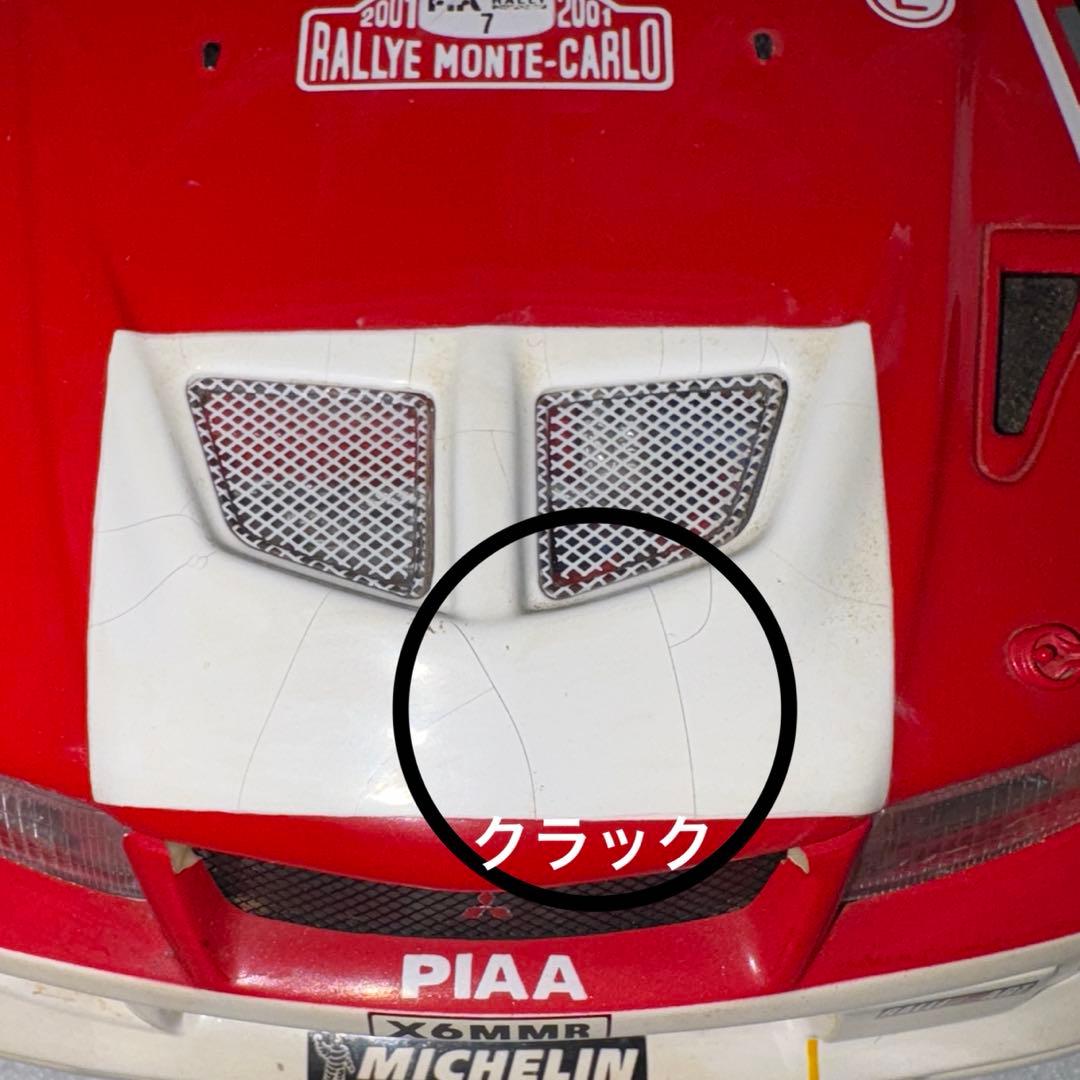 オートアート ランサーエボリューションⅥ ラリー仕様 1/18 ジャンク