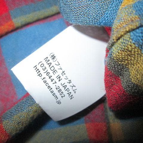 Facetasm 米津玄師 着用 サイズ違い チェックシャツ P112529387