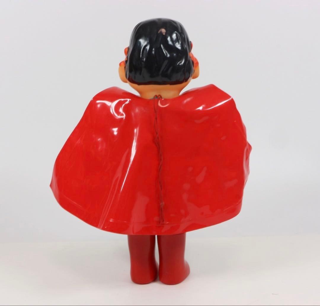 不二家 ペコちゃん スーパーマン 26cm ソフビ 美品 - メルカリ