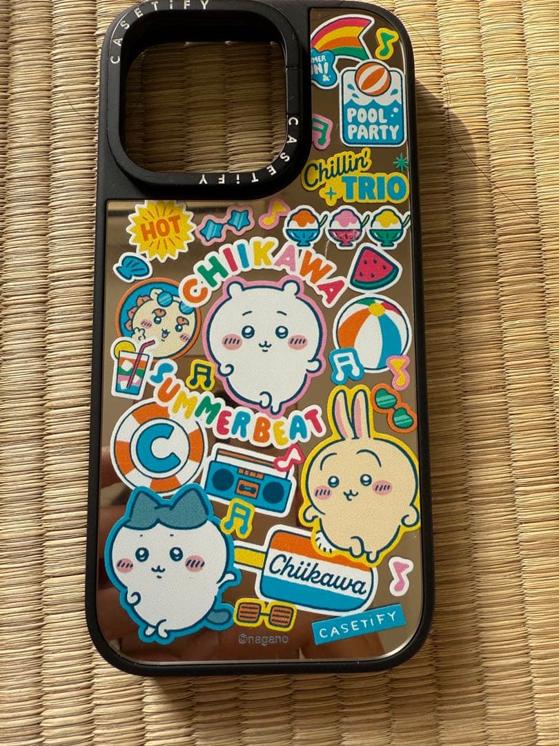 美品 ちいかわ casetify Magsafe対応 iPhone16 Pro CASETiFY ハチワレ