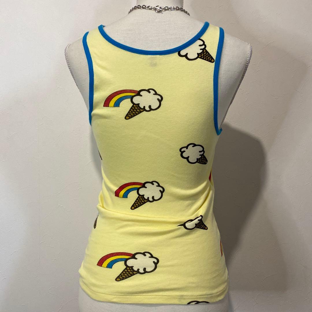 ヒステリックグラマー　初期タグ　レア　アイス柄 タンクトップ　Y2K