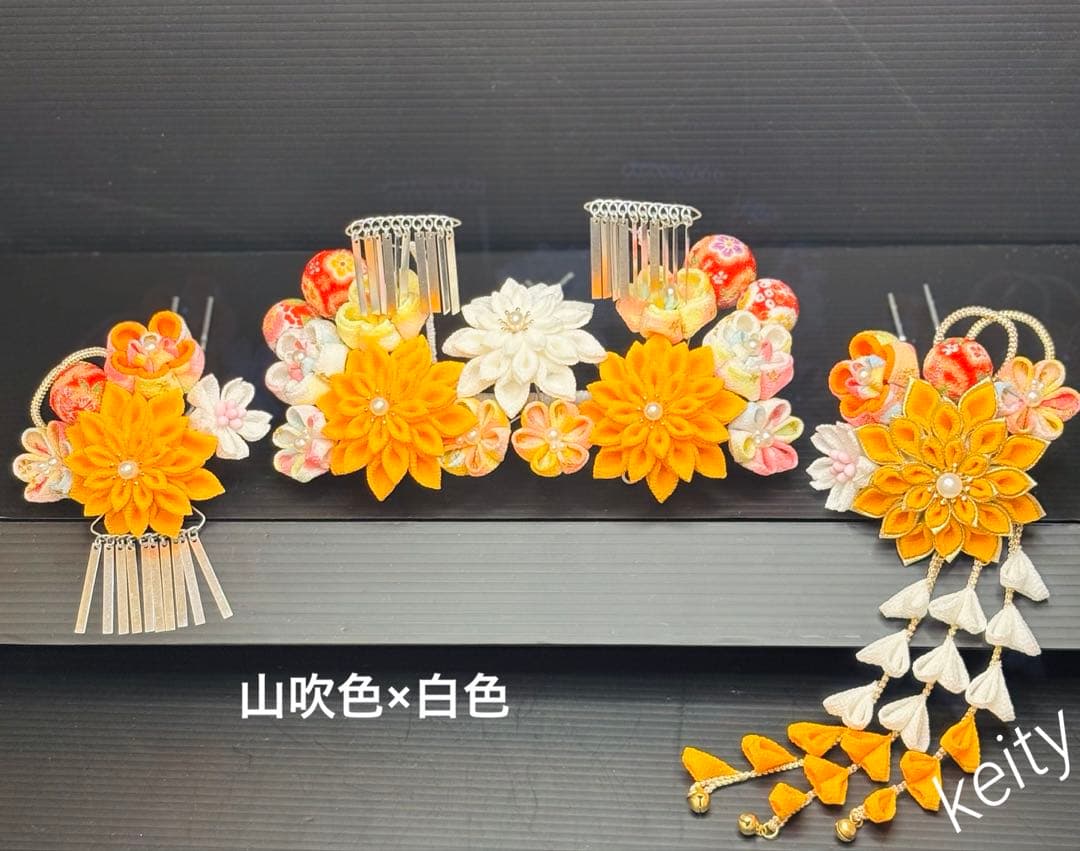 tmm♡Leaさま専用 七五三髪飾りセット 7-35