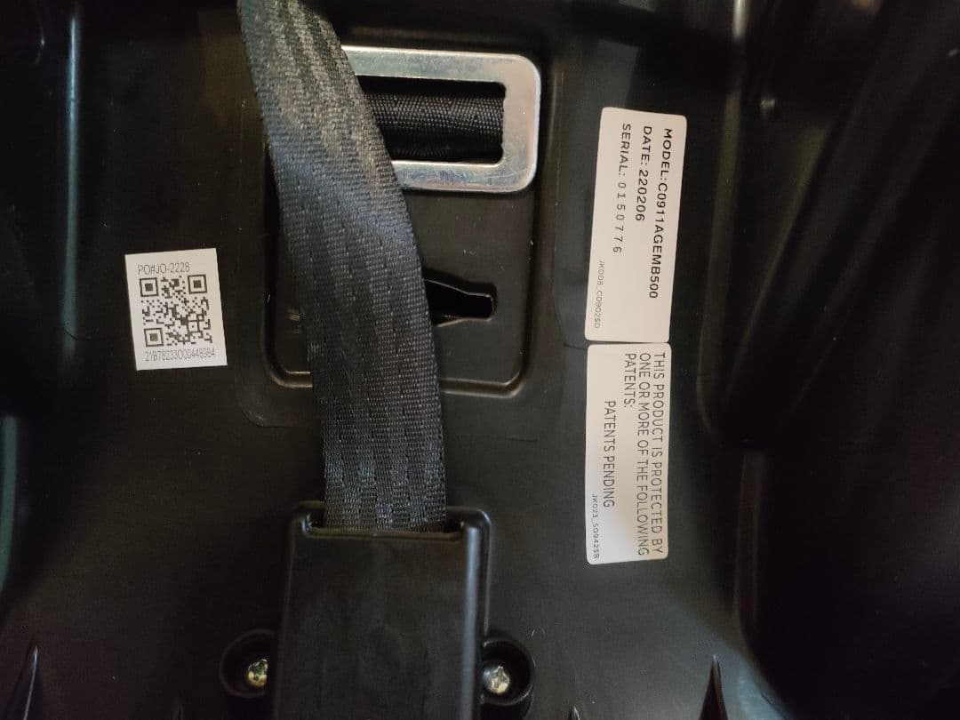 ジョイー　joie ジェム　gemm ベビーシート　チャイルドシート