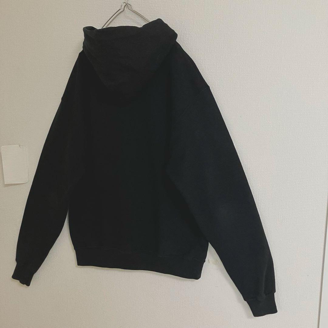 チャンピオン 裏起毛 カロライナクラウン 刺繍目玉 袖太スウェット フーディー