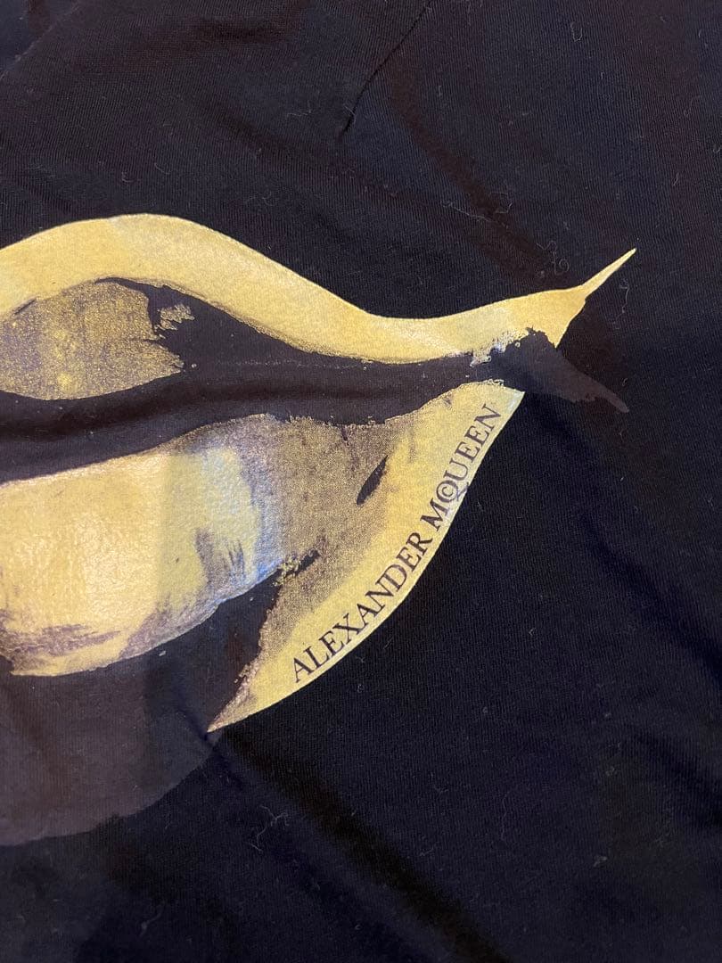 アレキサンダーマックイーン AlexanderMcQueen タンクトップ 黒金