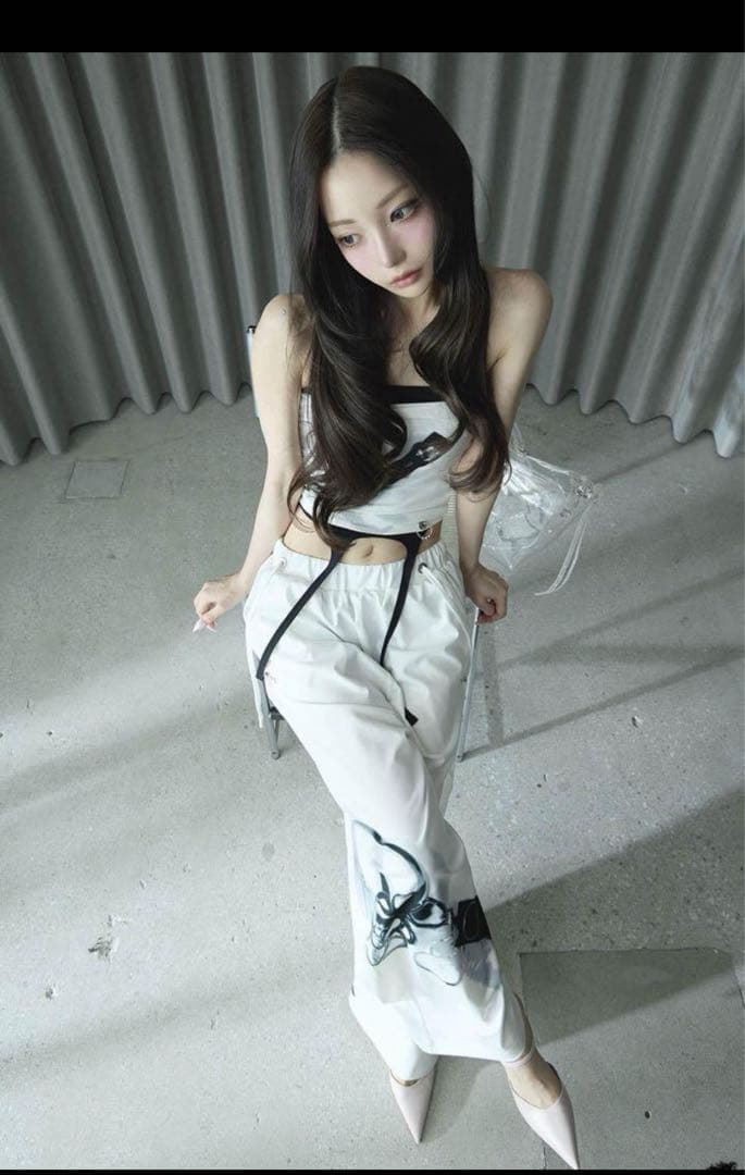 トップス theredthread S print tops charm