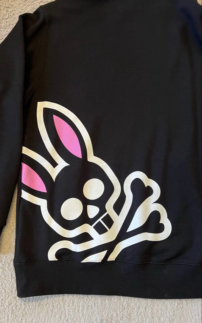 気*J様 【美品　激レア　終売品　一点限り】サイコバニー　パーカー XL 黒