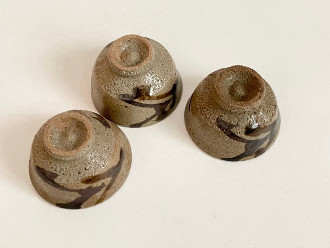 人間国宝 濱田庄司 浜田庄司 酒器 壱組 徳利 ぐい呑 酒盃 陶芸家 人間