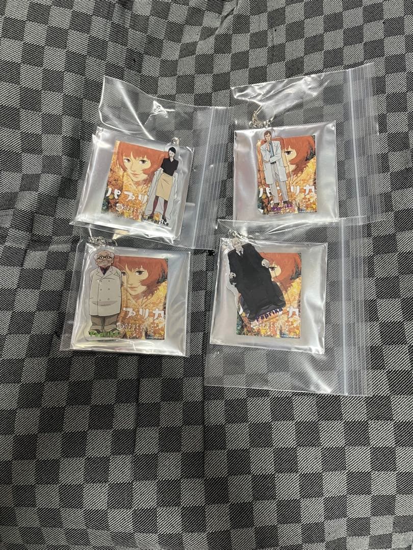 今敏 パプリカ クリアスタンドキーホルダー 4点セット 3 - アクリル