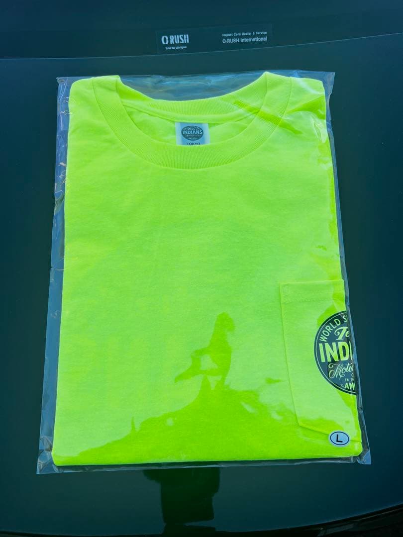 G*E様 東京インディアンズ 蛍光黄色 Tシャツ hrcs205