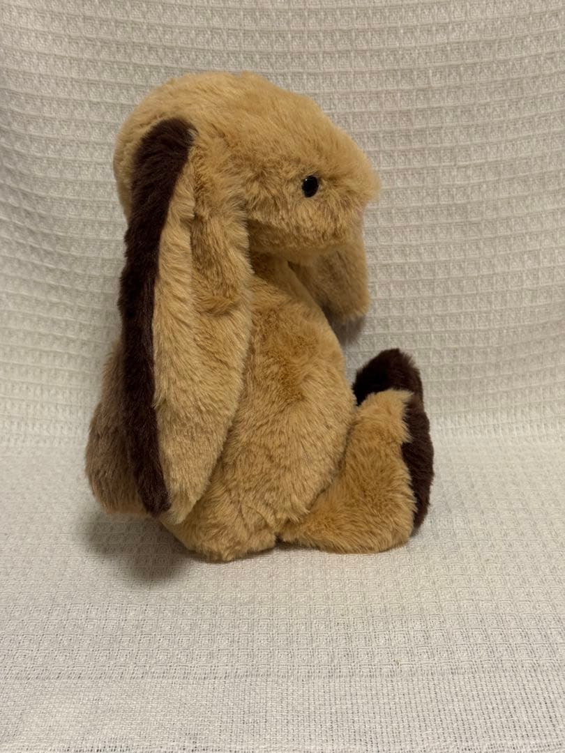 ジェリーキャット パッチワーク ブラウン バニー ぬいぐるみ