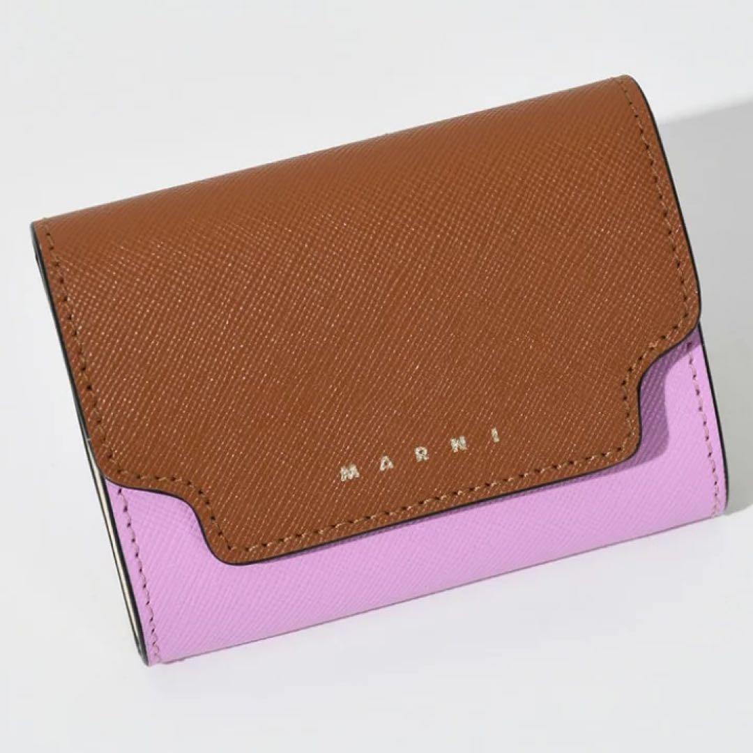 マルニ MARNI 財布 レディース カードケース/ケース　ブラウン　新品