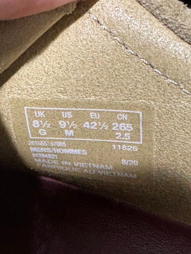 【定番】Clarks Originals クラークス ワラビー メープルスエード