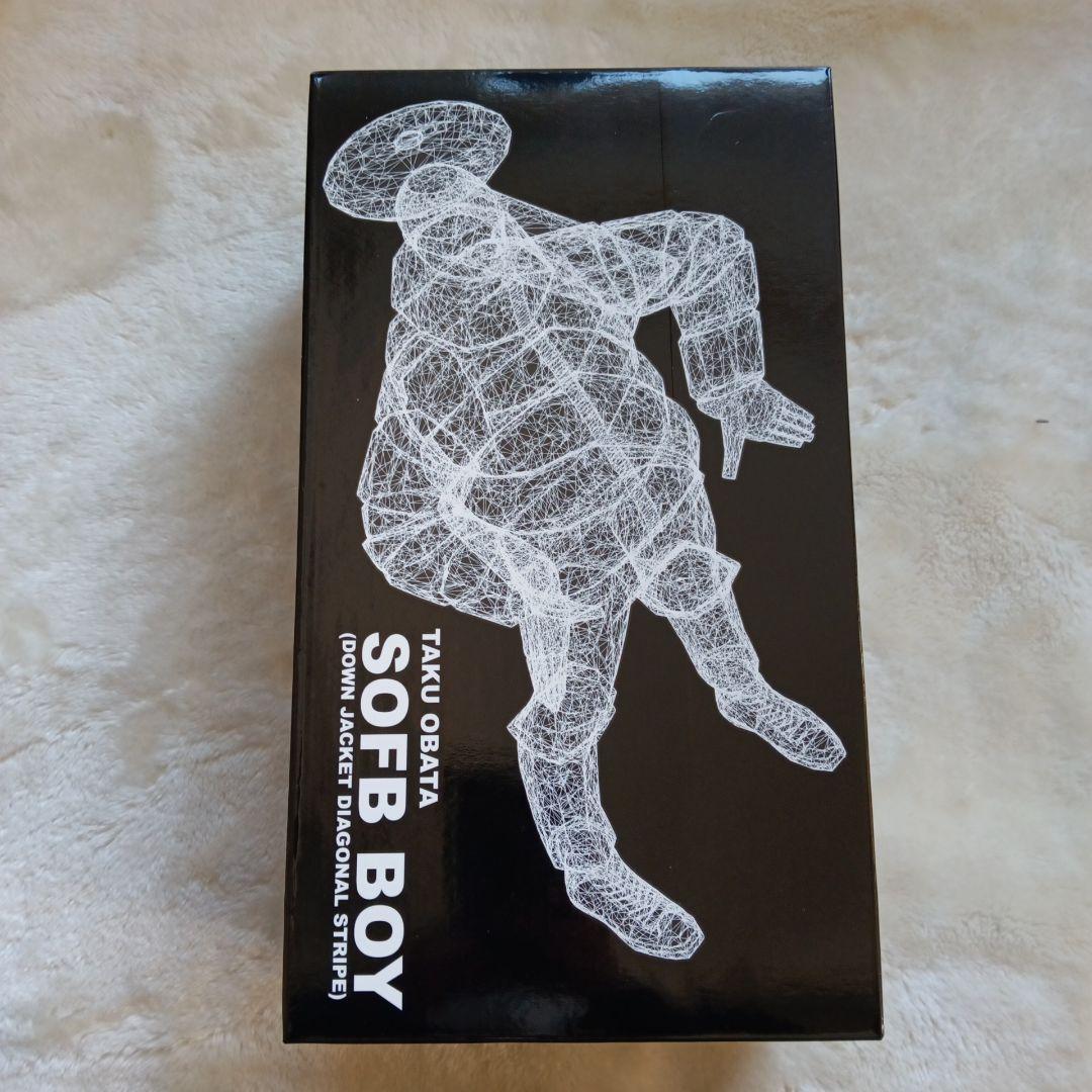 小畑多丘 TAKU OBATA SOFBBOY BLACK　ソフビ 黒