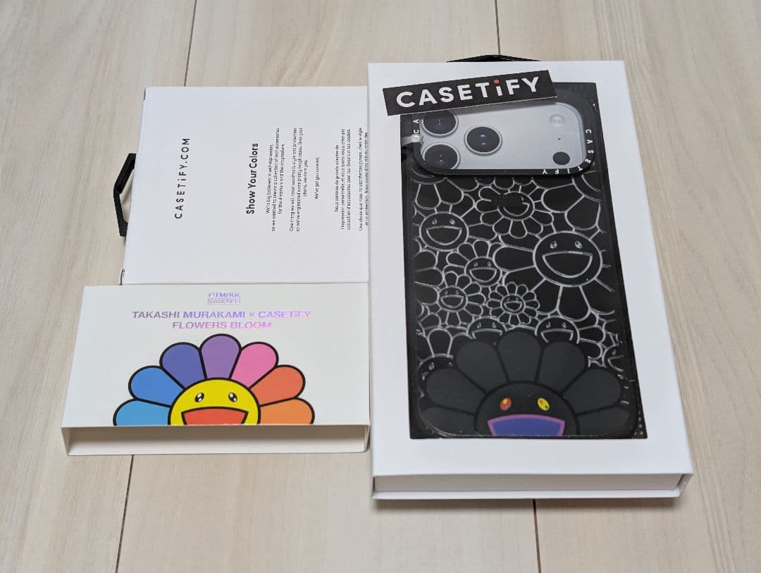 【正規品】村上隆xCASETiFY フラワー iPhone 17 pro max 村上隆 x CASETiFY: FLOWERS BLOOM 数量限定商品と新作デザインを続編