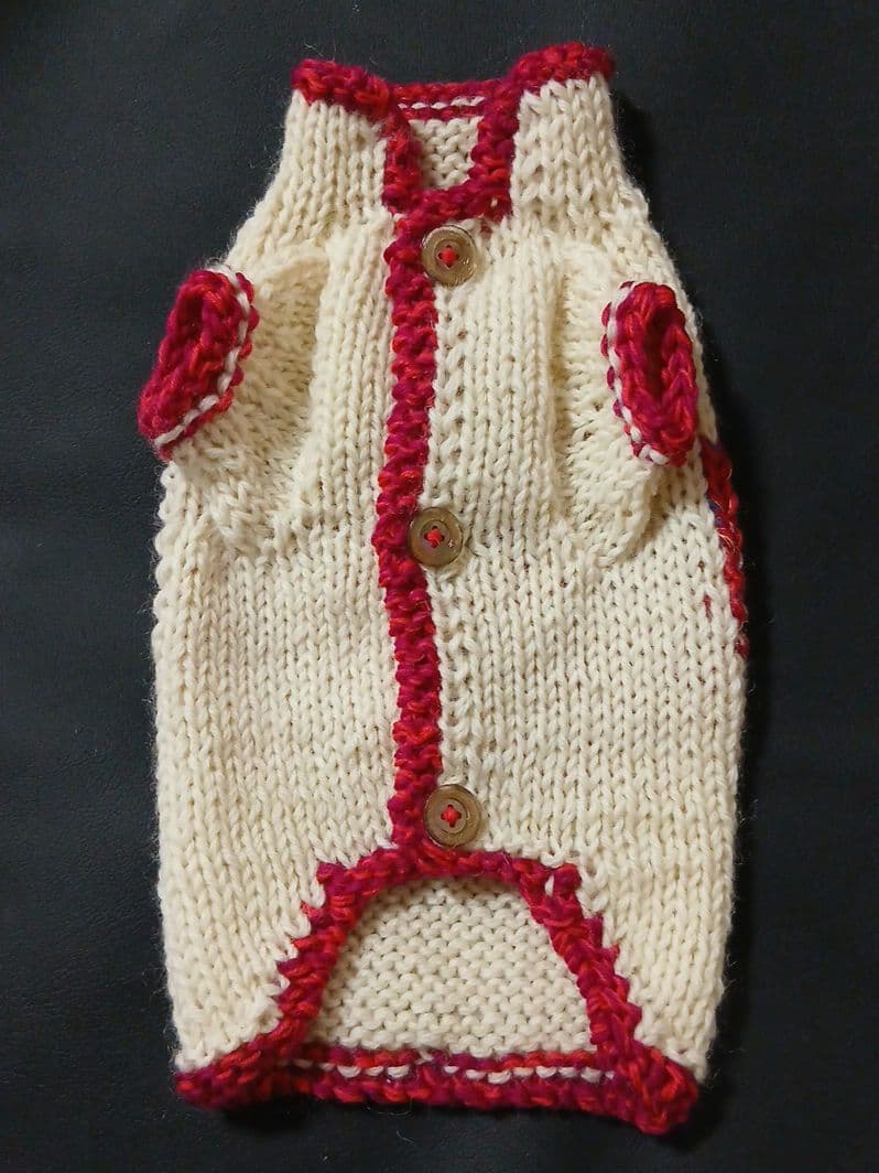 よっちんさん専用】犬服 犬用 手編み 「ビック❤カウチン」