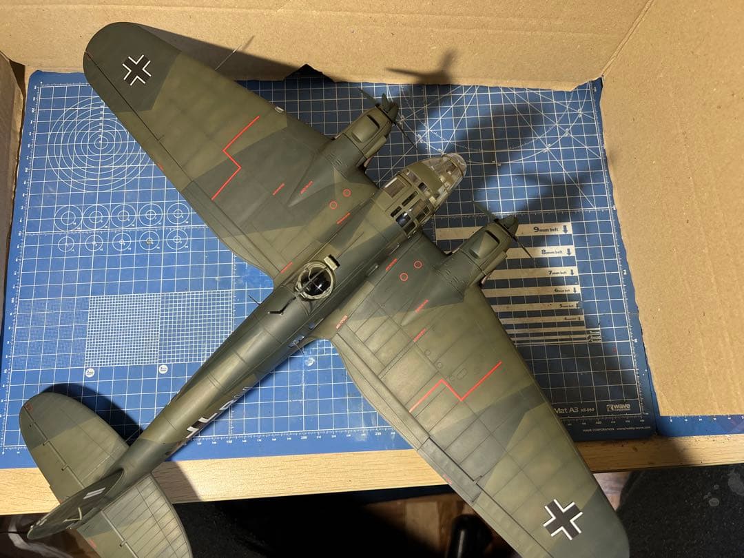 ICM 1/48 ハインケルHe111H-3 完成品｜