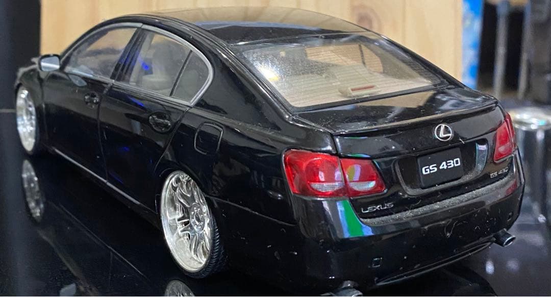 入手困難　希少　レア　レクサス　GS430 1/18 カスタム