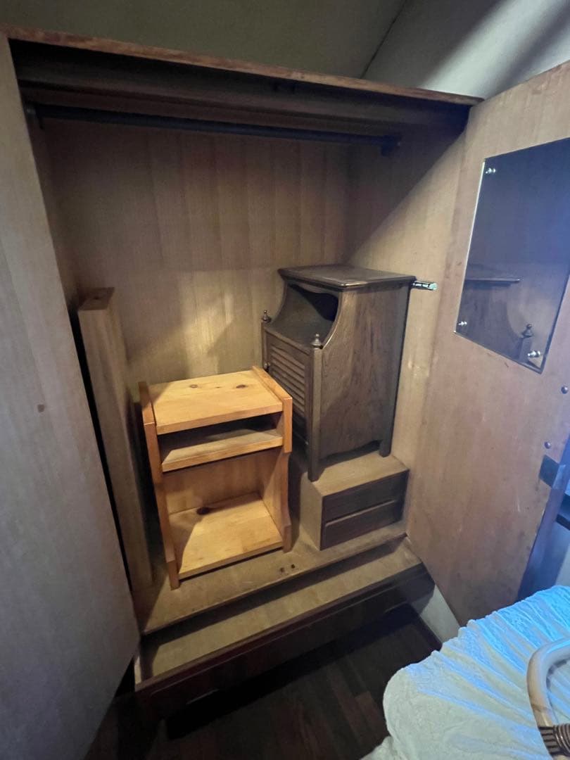 昭和レトロ 和洋箪笥 凄い杢 味のあるアンティーク 古材 最終赤字大