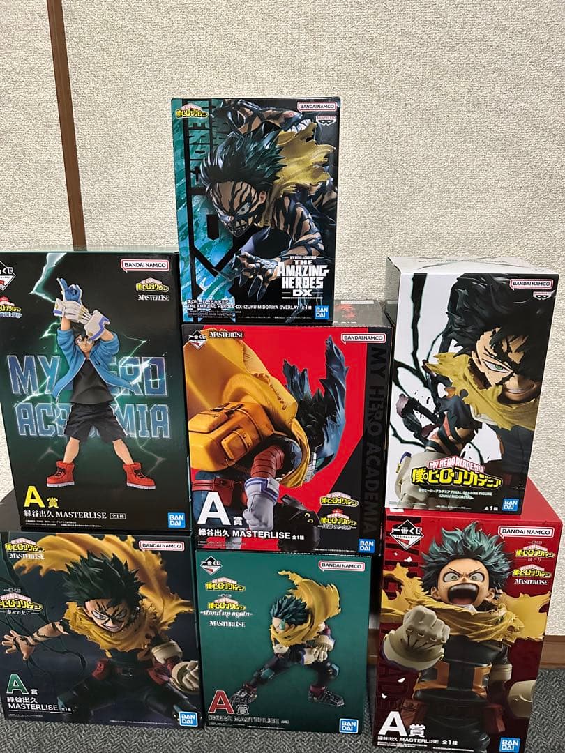 僕のヒーローアカデミア 緑谷出久 フィギュア　まとめ売り ヒロアカ】S.H.フィギュアーツ『緑谷 出久（みどりや いずく）』僕の