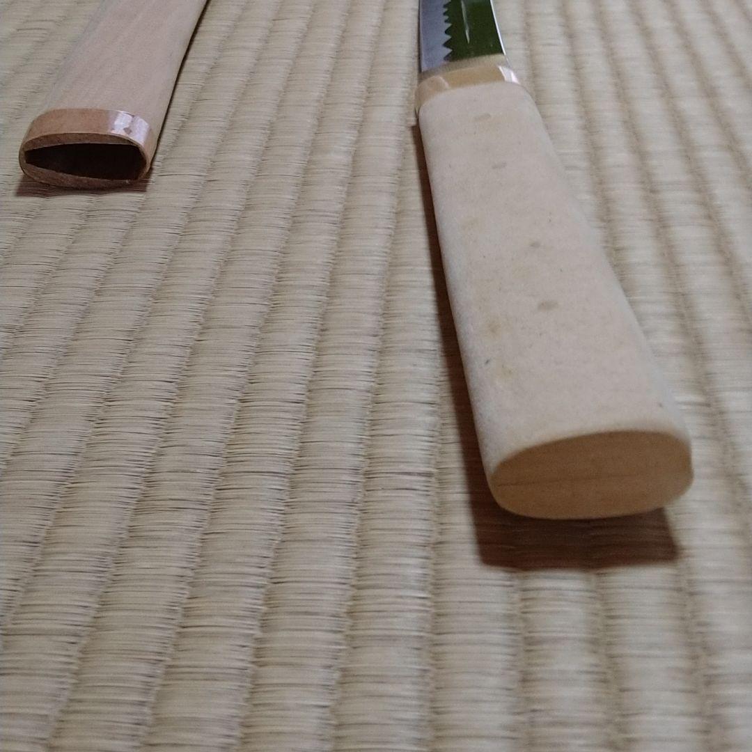 模造刀　日本刀白鞘  鍔無し